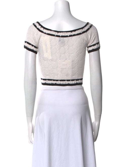 Chanel 2022 Cashmere Crop Top