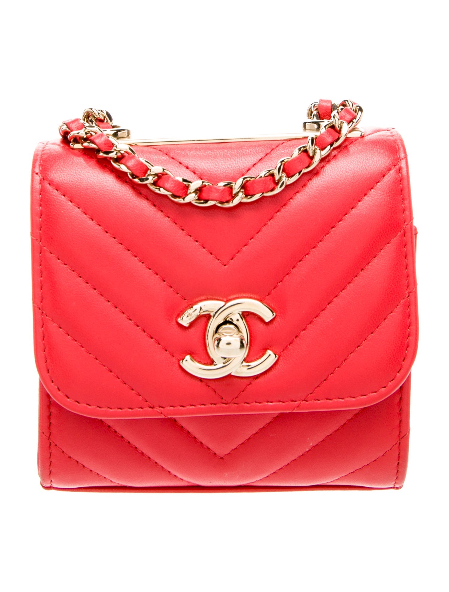 Chanel Mini Chevron Trendy CC Bag