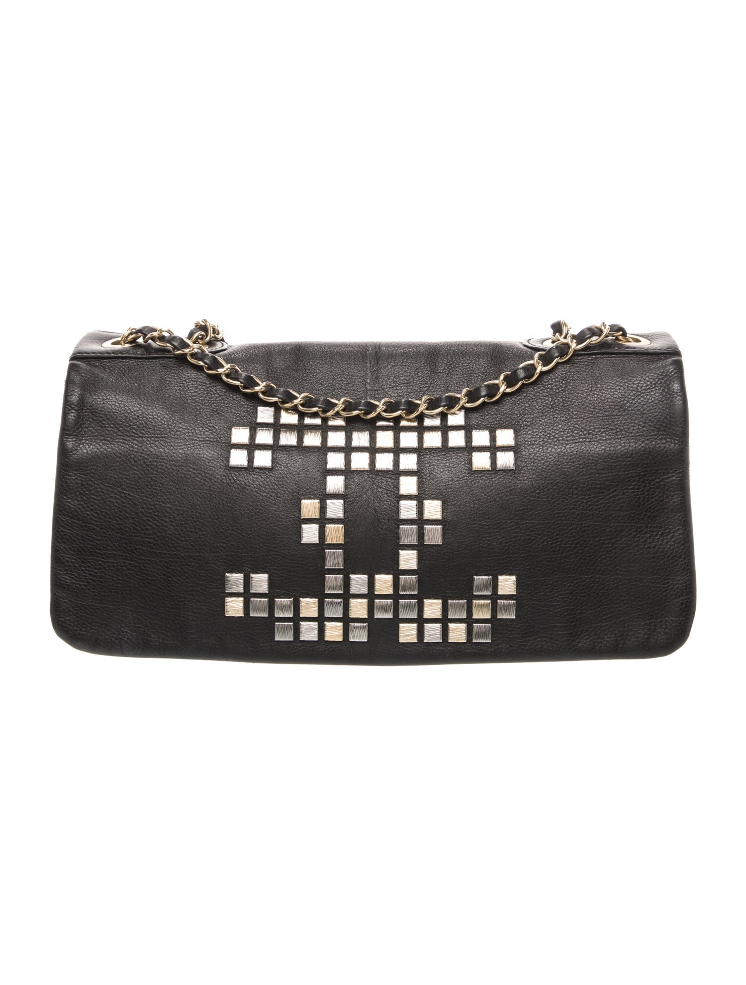 Chanel Mosaic Studs Accordion Flap Bag