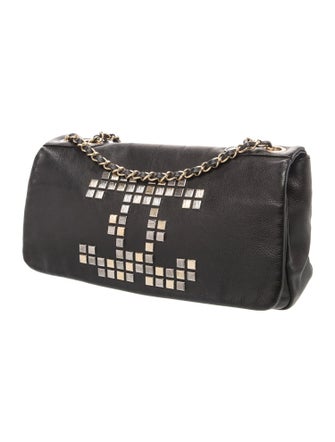 Chanel Mosaic Studs Accordion Flap Bag