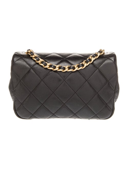 Chanel Quilted Pearl Flap Bag