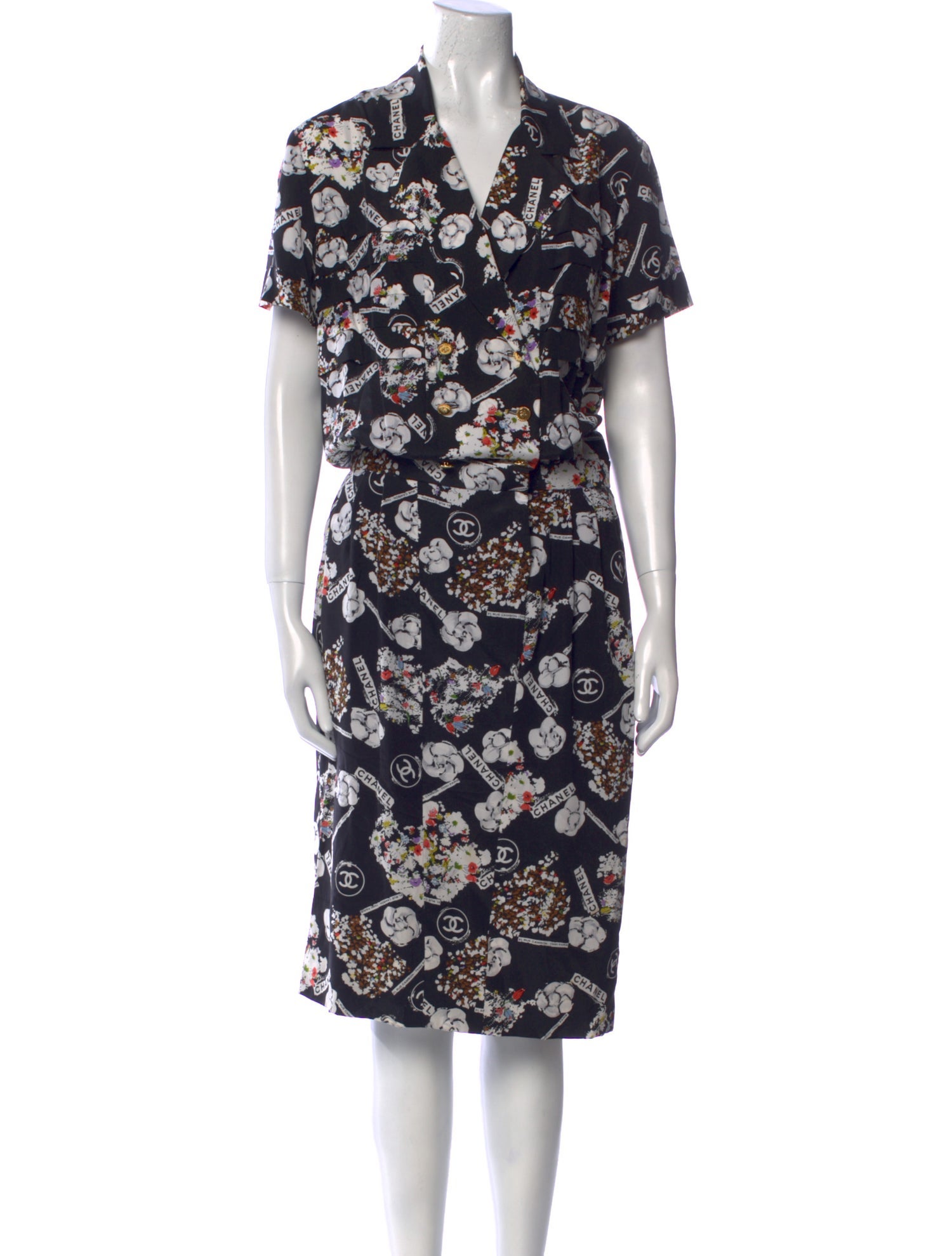 Chanel Vintage Midi Length Dress
