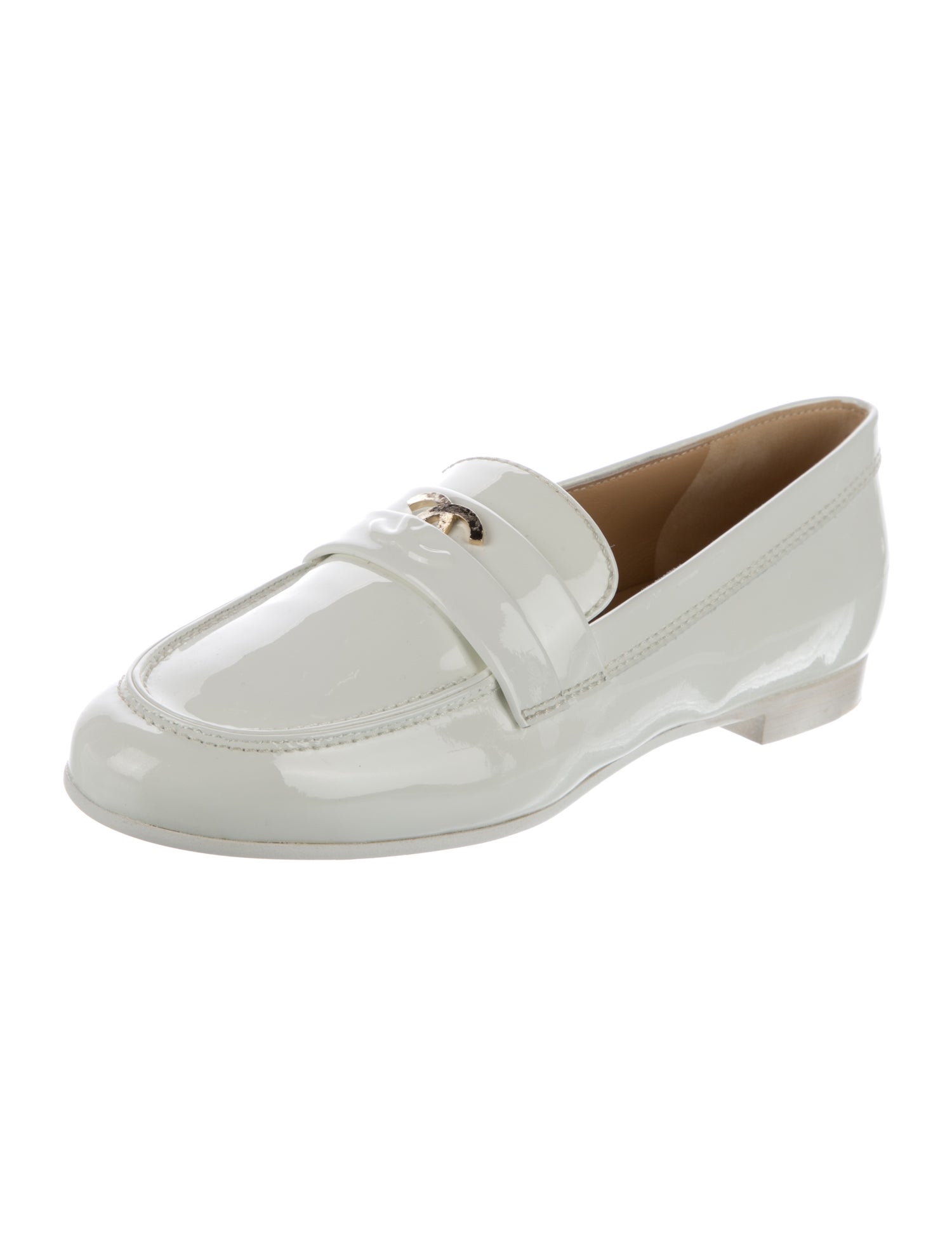 Chanel 2019 Interlocking CC Logo Loafers w/ Tags