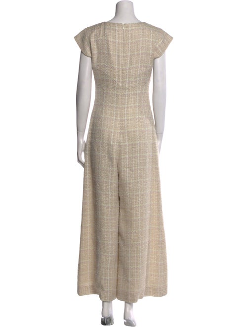 Chanel 2018 Tweed Pattern Jumpsuit