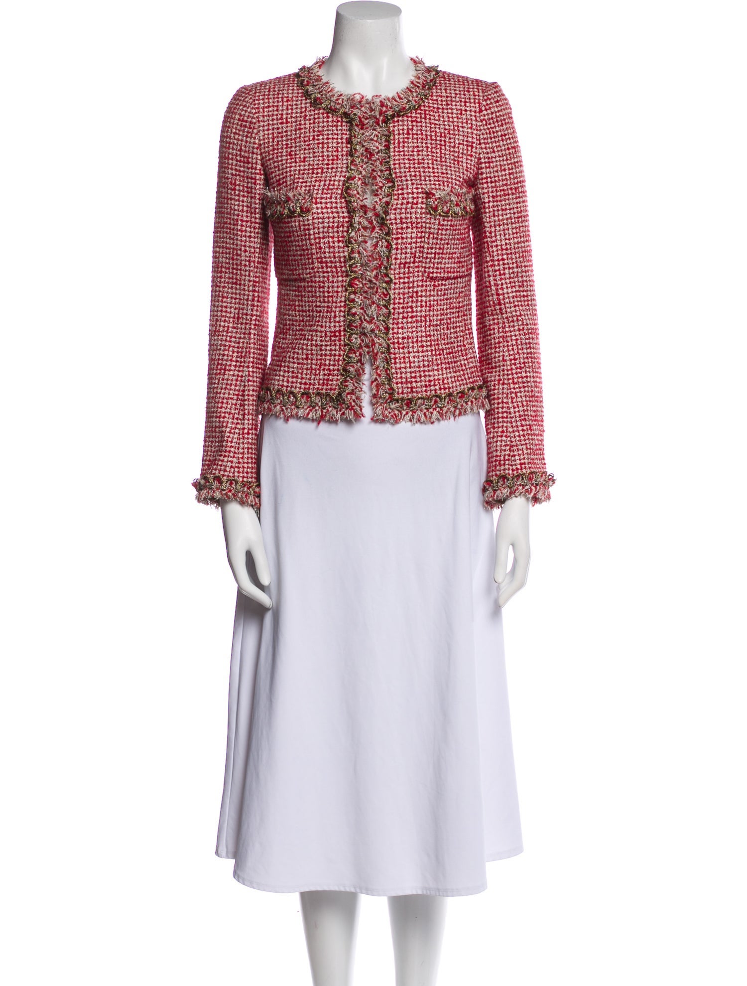 Chanel 2010 Printed Evening Jacket