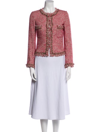 Chanel 2010 Printed Evening Jacket