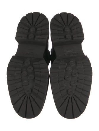 Chanel 2022 Interlocking CC Logo Chelsea Boots