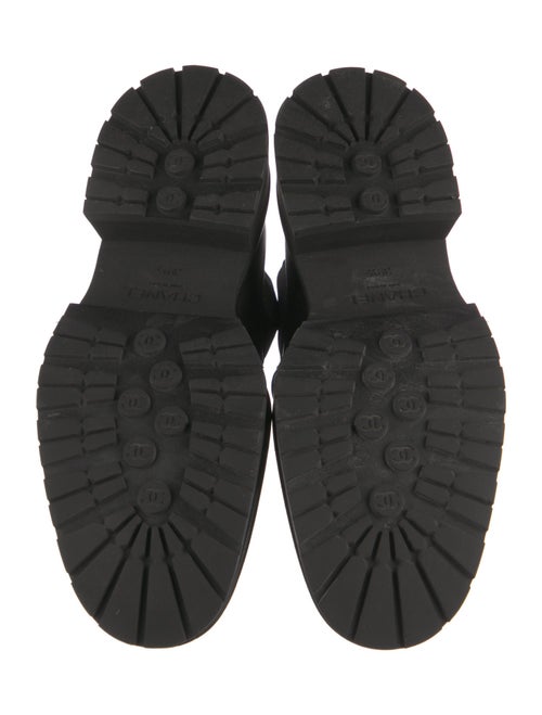 Chanel 2022 Interlocking CC Logo Chelsea Boots