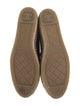 Chanel Interlocking CC Logo Leather Espadrilles