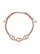 Chanel Leather CC Lariat Necklace