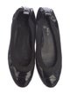 Chanel Interlocking CC Logo Patent Leather Ballet Flats