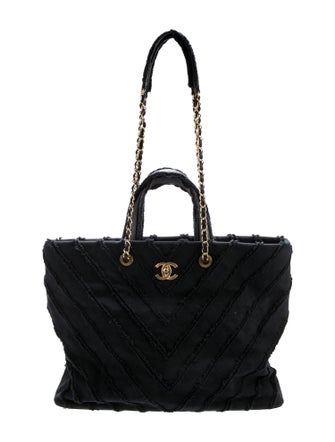 Chanel Paris-Cuba Canvas Twist Tote