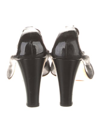 Chanel Interlocking CC Logo Lambskin Mules