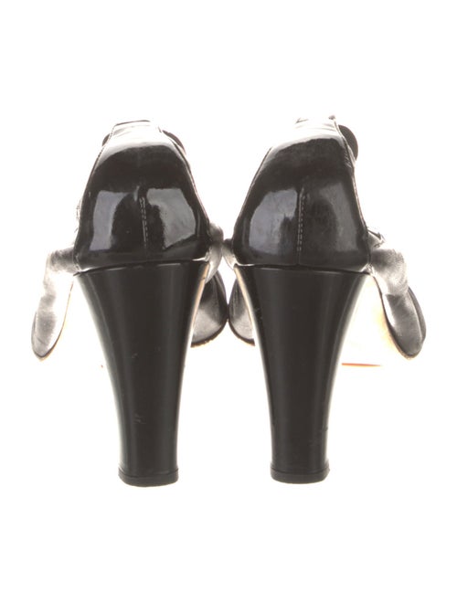 Chanel Interlocking CC Logo Lambskin Mules