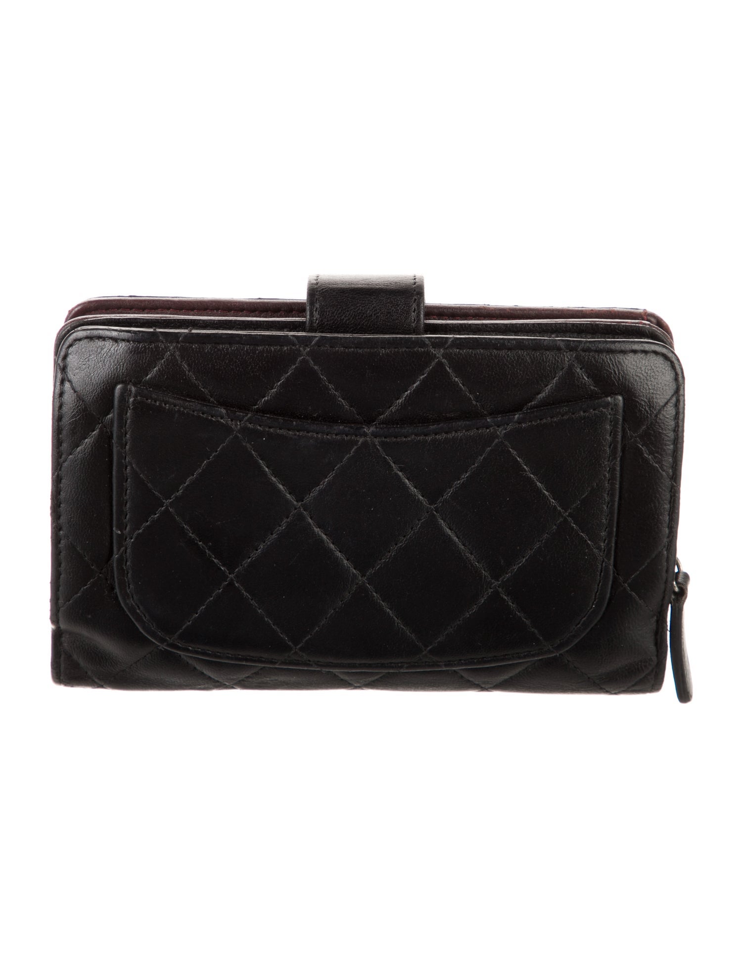 Chanel 2012 Interlocking CC Logo French Purse