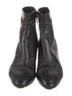 Chanel Interlocking CC Logo Leather Boots