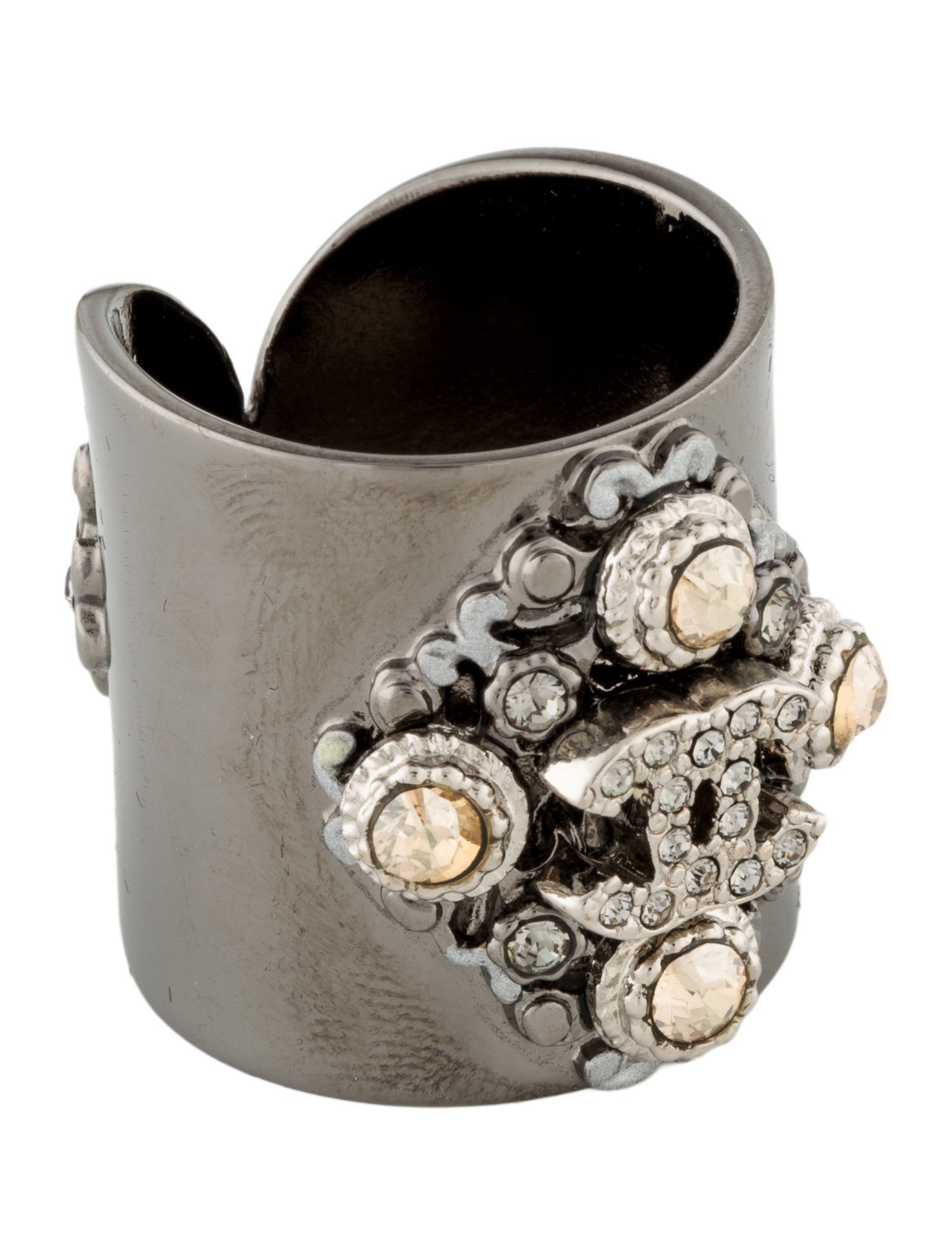 Chanel Strass CC Ring