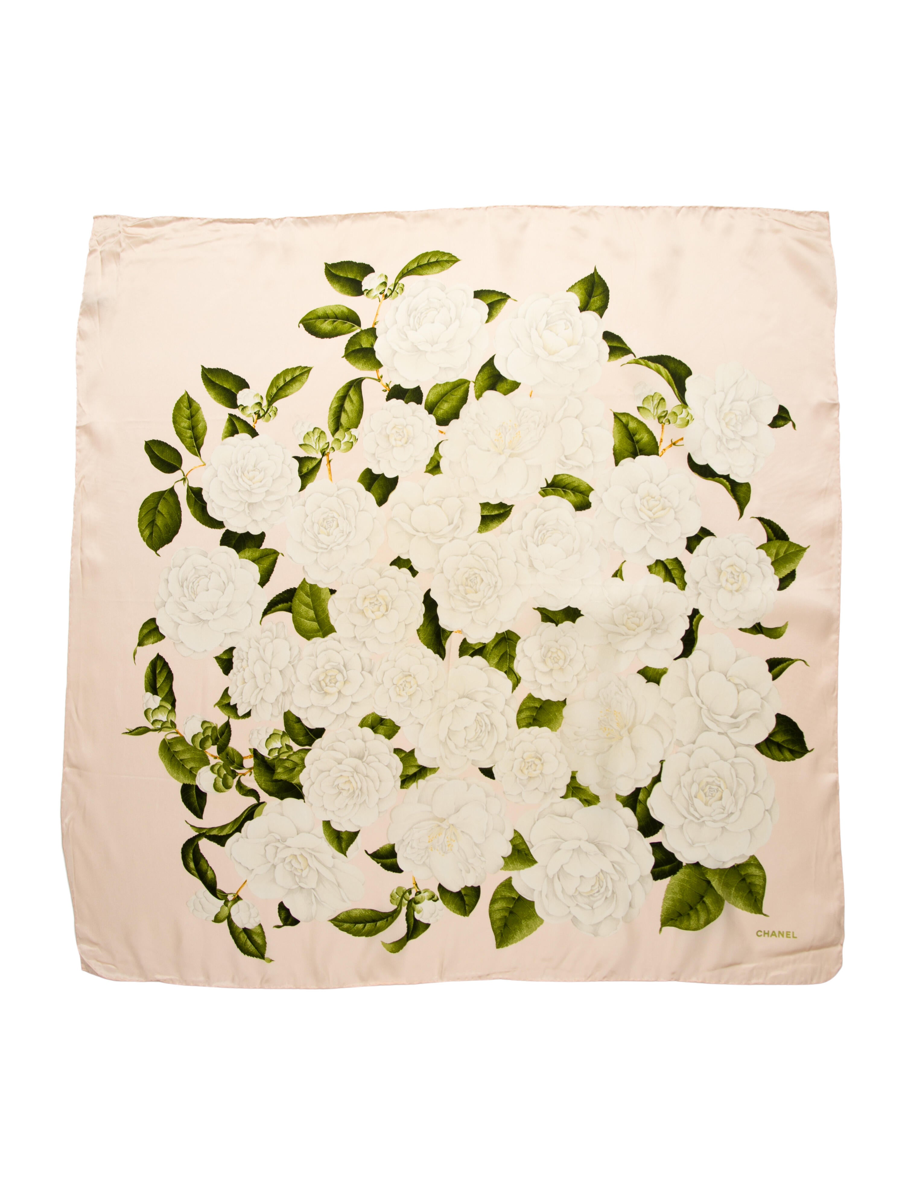 Chanel Silk Vintage Scarf