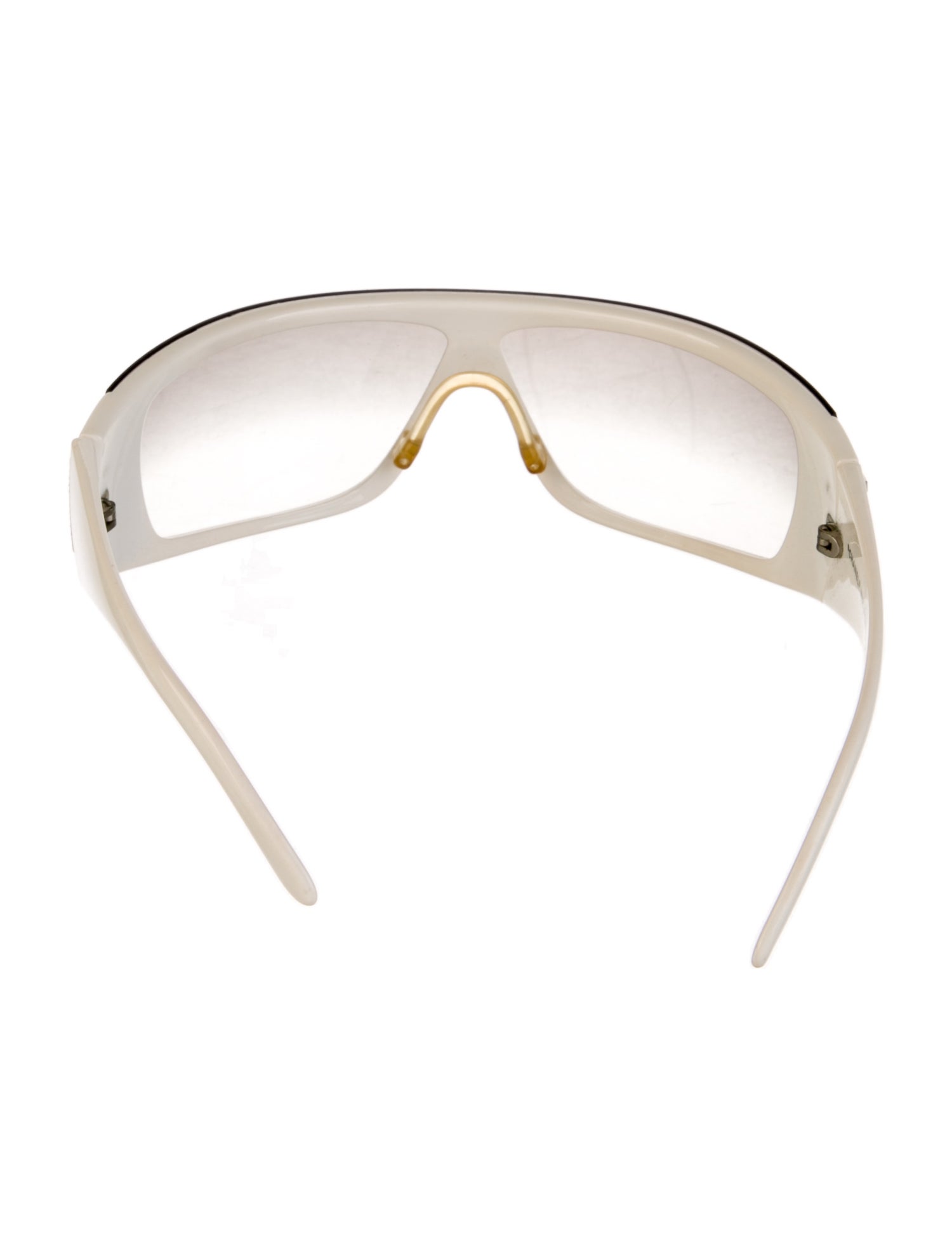 Chanel Interlocking CC Logo Shield Sunglasses