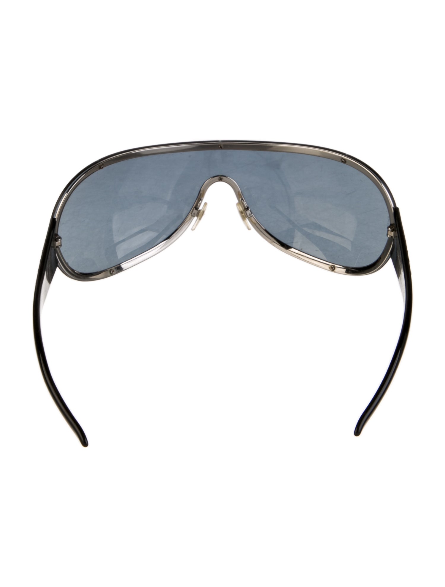 Chanel Interlocking CC Logo Shield Sunglasses