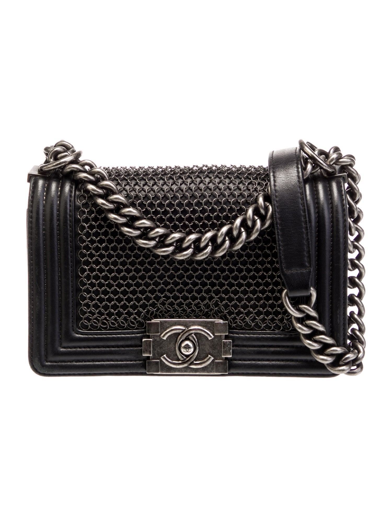 Chanel Paris-Edinburgh 2013 Small Chainmail Boy Bag