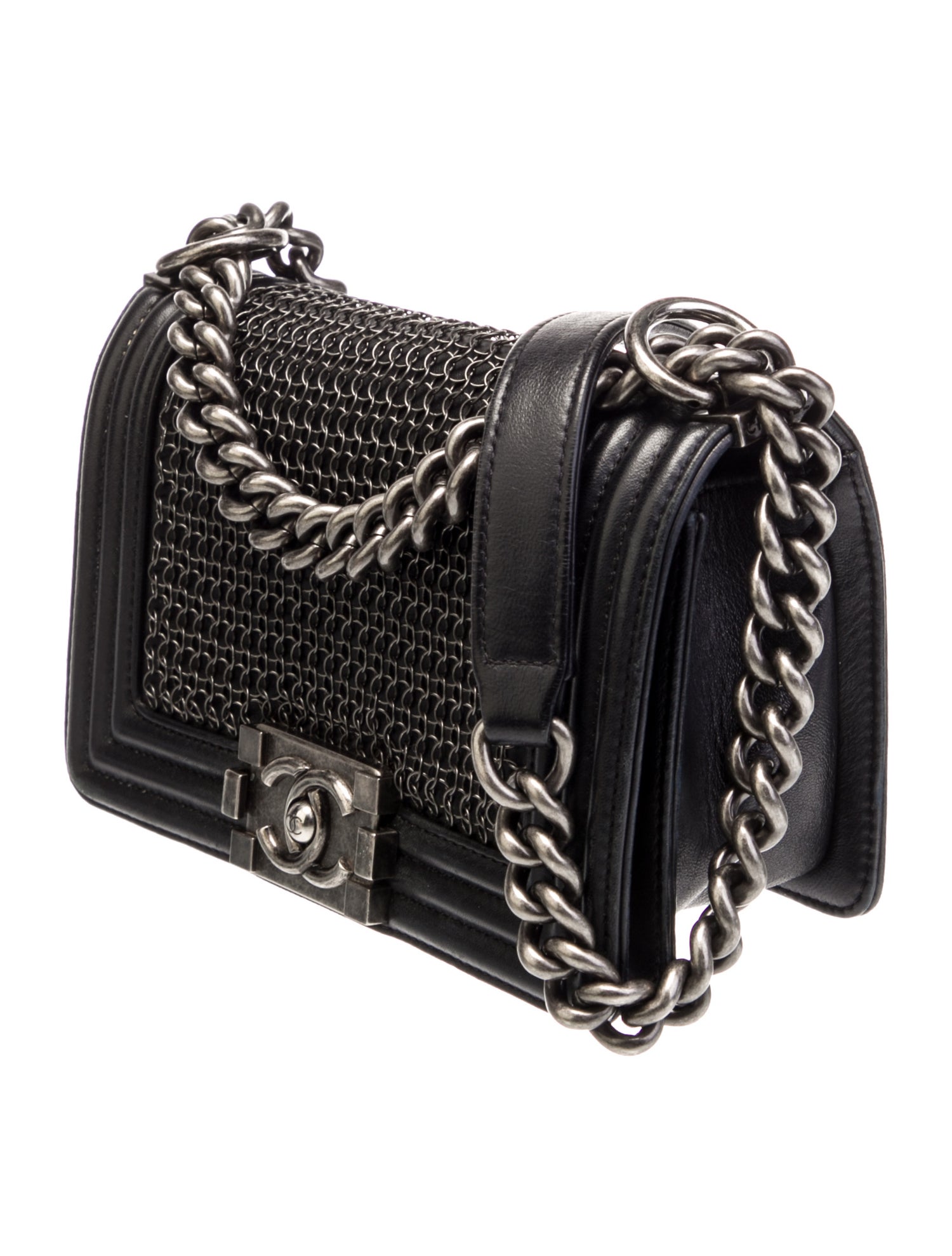 Chanel Paris-Edinburgh 2013 Small Chainmail Boy Bag