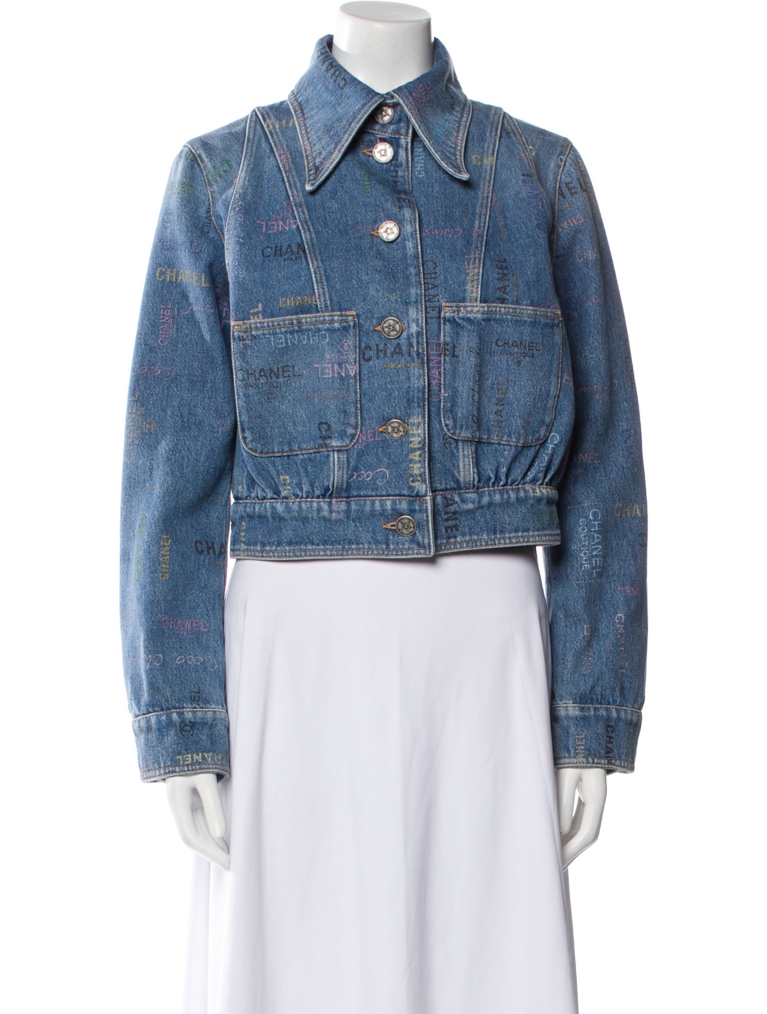 Chanel 2022 Denim Jacket w/ Tags