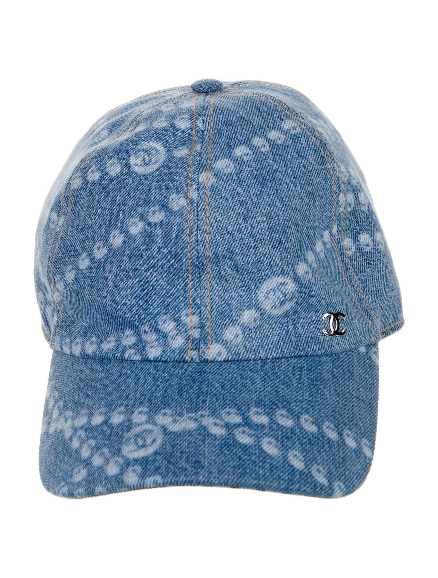 Chanel 2025 Denim CC Baseball Cap