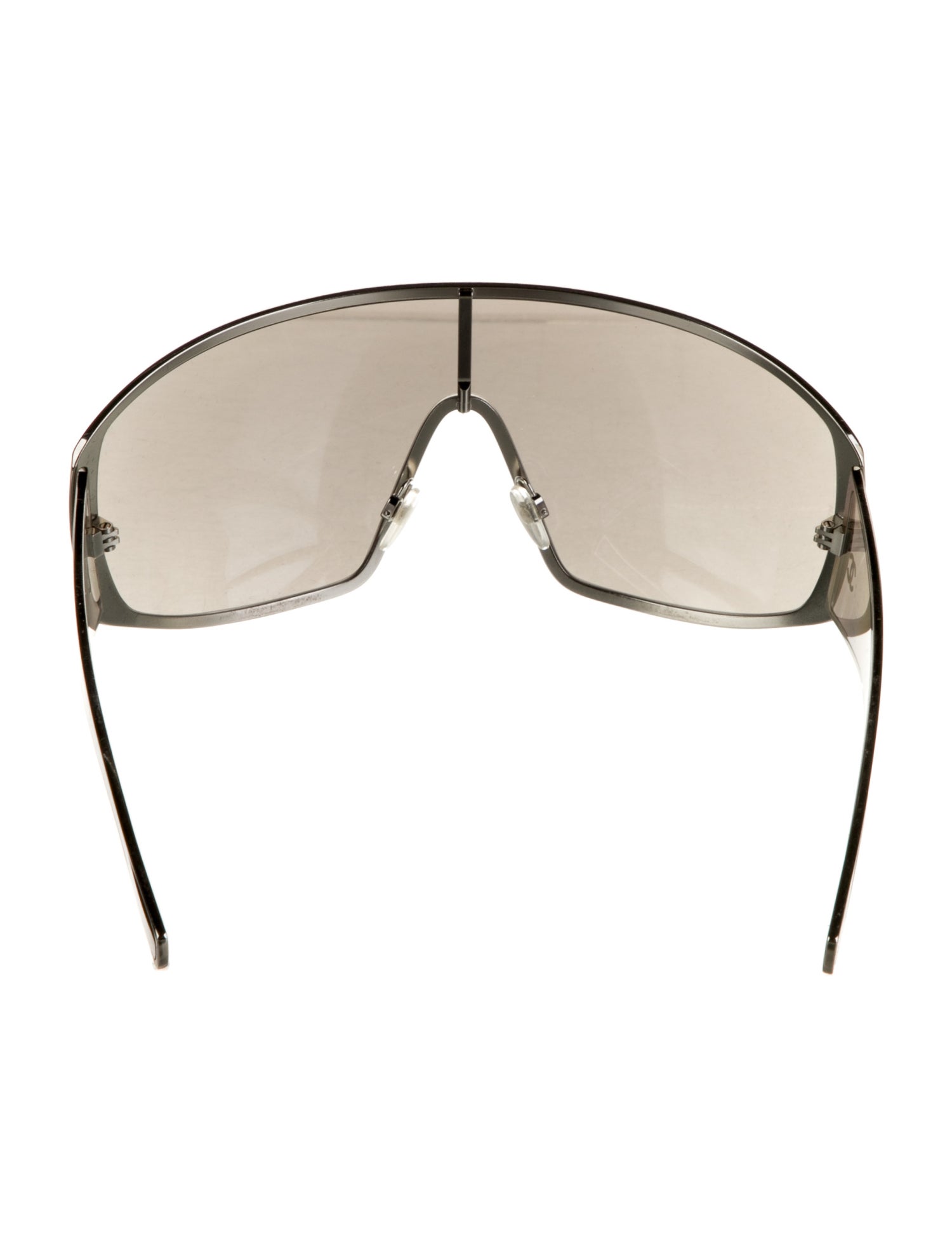 Chanel Interlocking CC Logo Shield Sunglasses