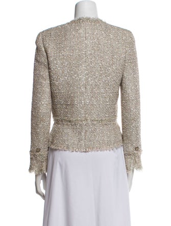 Chanel 2005 Tweed Pattern Evening Jacket
