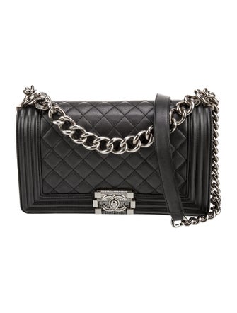 Chanel Medium Crystal Boy Bag