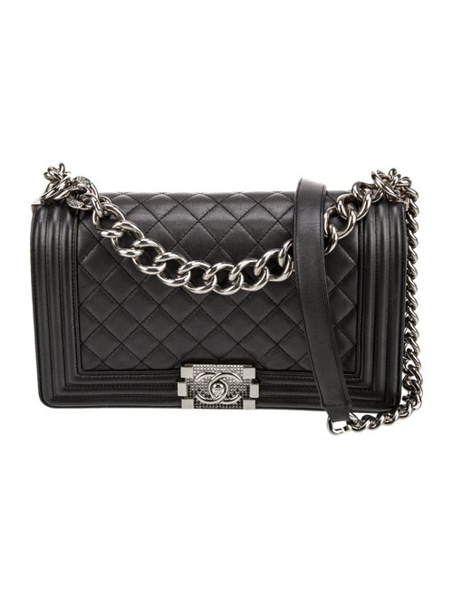 Chanel Medium Crystal Boy Bag