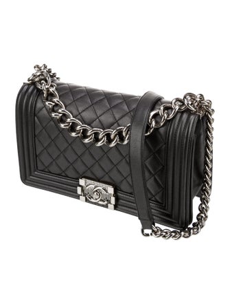 Chanel Medium Crystal Boy Bag