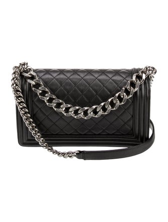Chanel Medium Crystal Boy Bag