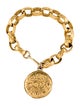Chanel Quilted Medallion Charm Bracelet