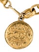 Chanel Quilted Medallion Charm Bracelet
