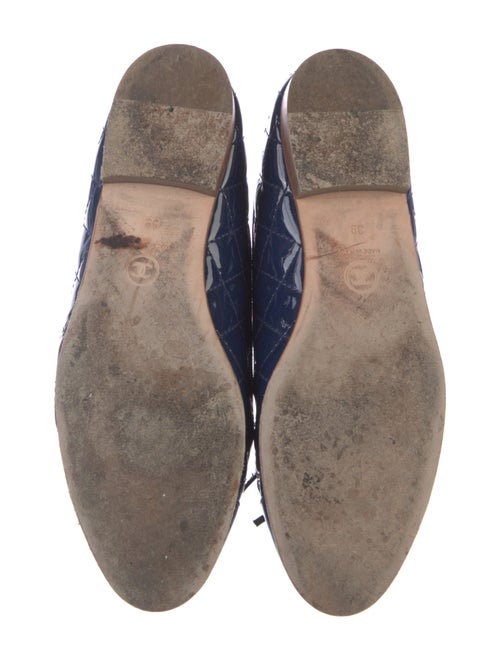 Chanel 2016 Interlocking CC Logo Ballet Flats