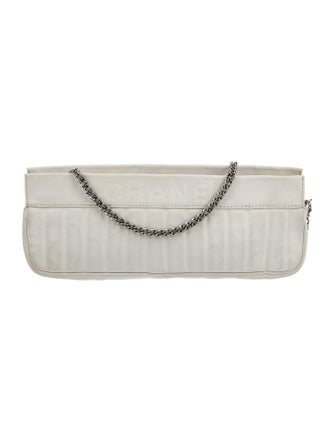 Chanel Vertical Quilt LAX Clutch