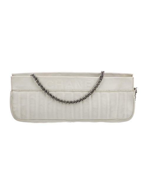 Chanel Vertical Quilt LAX Clutch