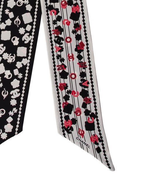 Chanel Twilly Silk Scarf