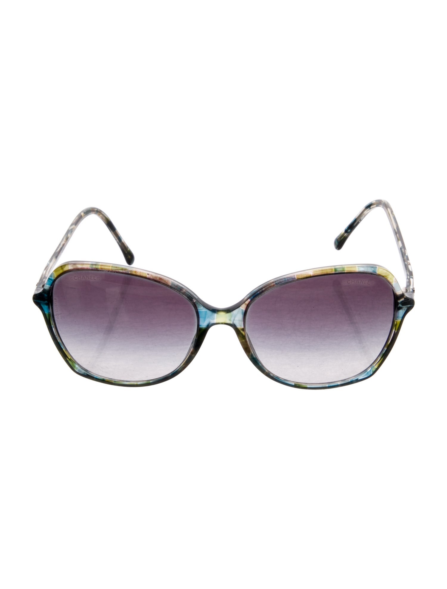 Chanel Interlocking CC Logo Oversize Sunglasses