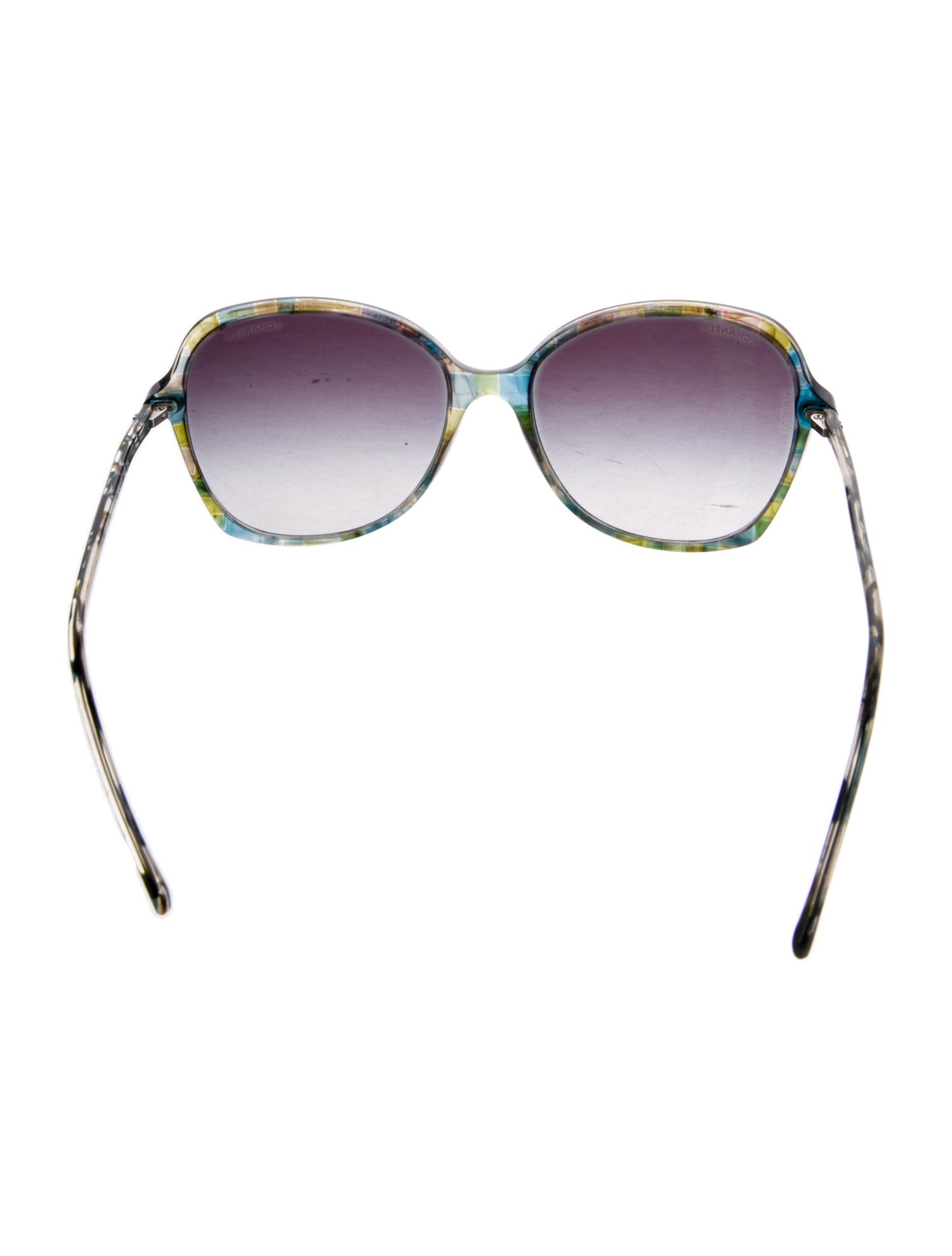 Chanel Interlocking CC Logo Oversize Sunglasses