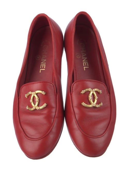 Chanel 2020 Interlocking CC Logo Loafers