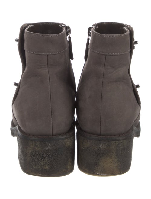 Chanel 2015 Interlocking CC Logo Moto Boots