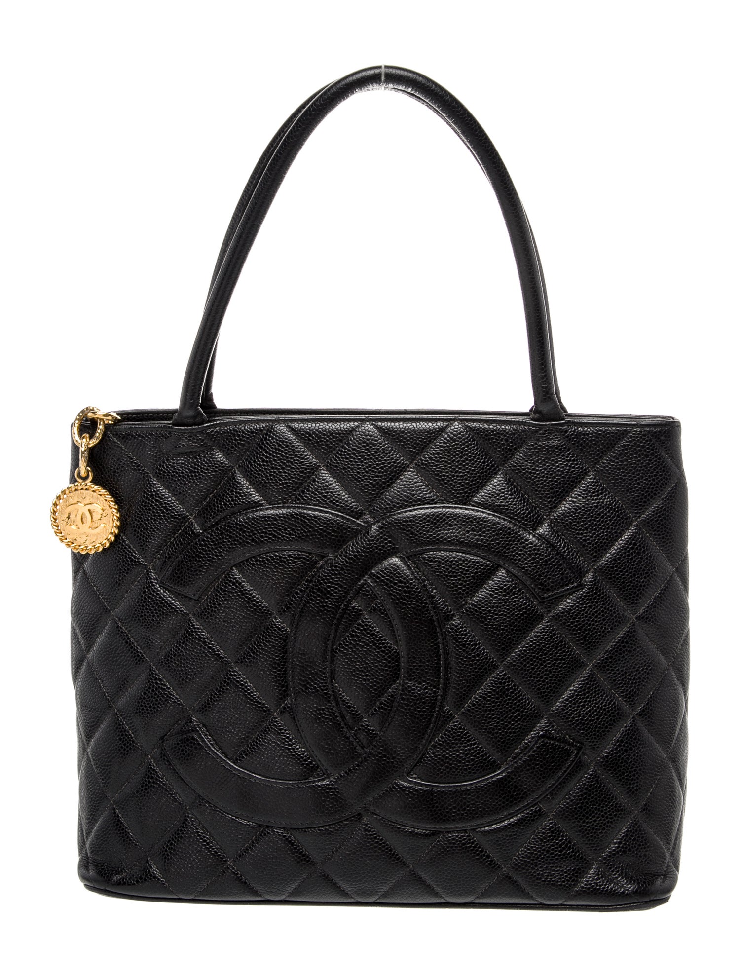 Chanel Caviar Medallion Tote