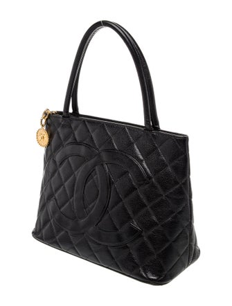 Chanel Caviar Medallion Tote