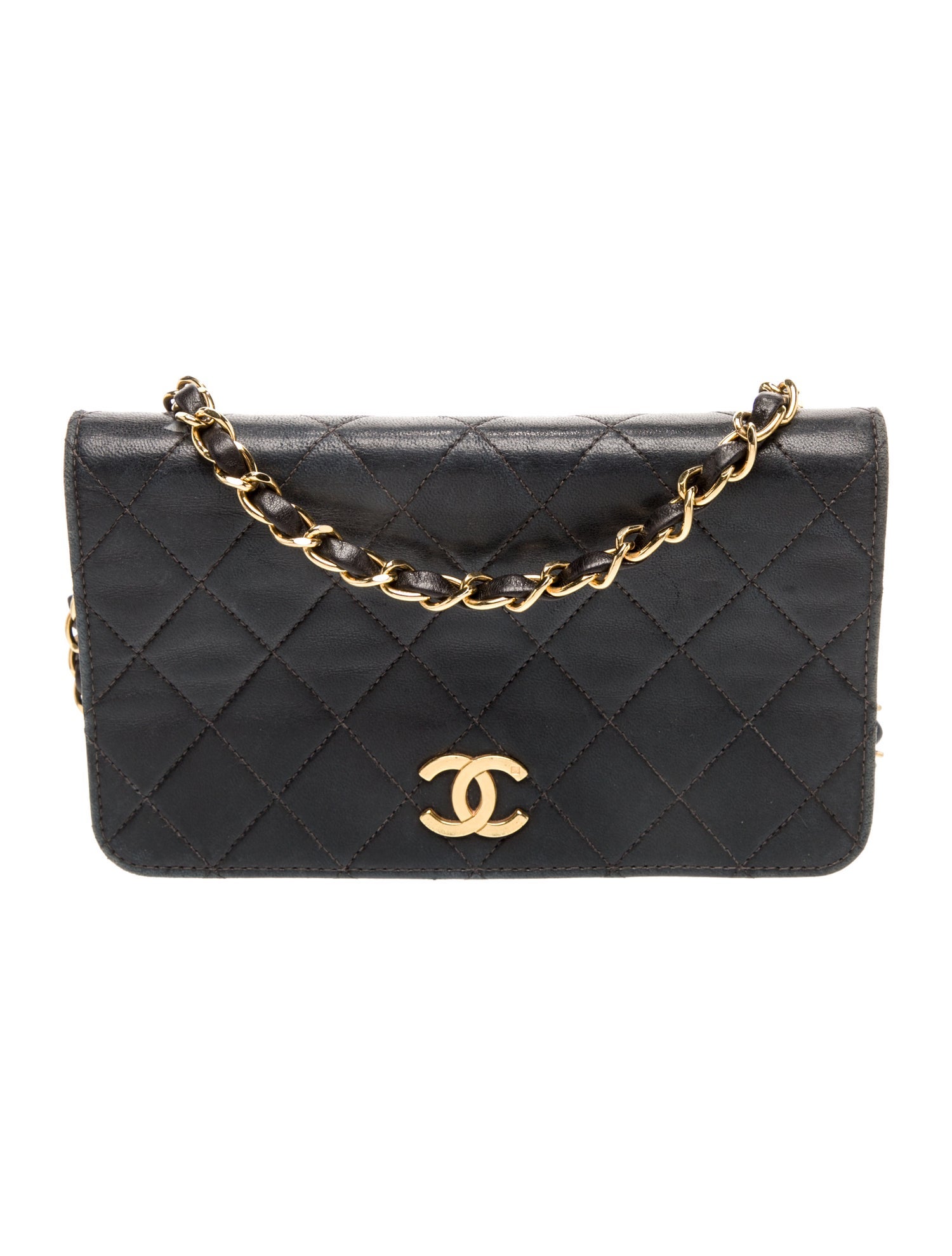 Chanel Quilted CC Shoulder Bag