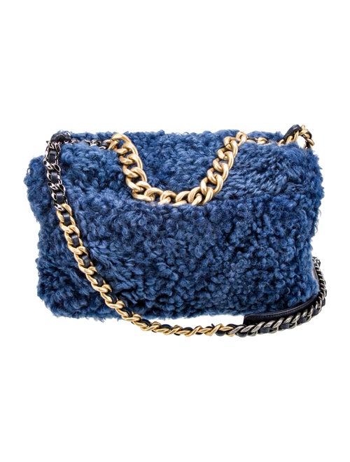 Chanel Large Shearling 19 Flap Bag