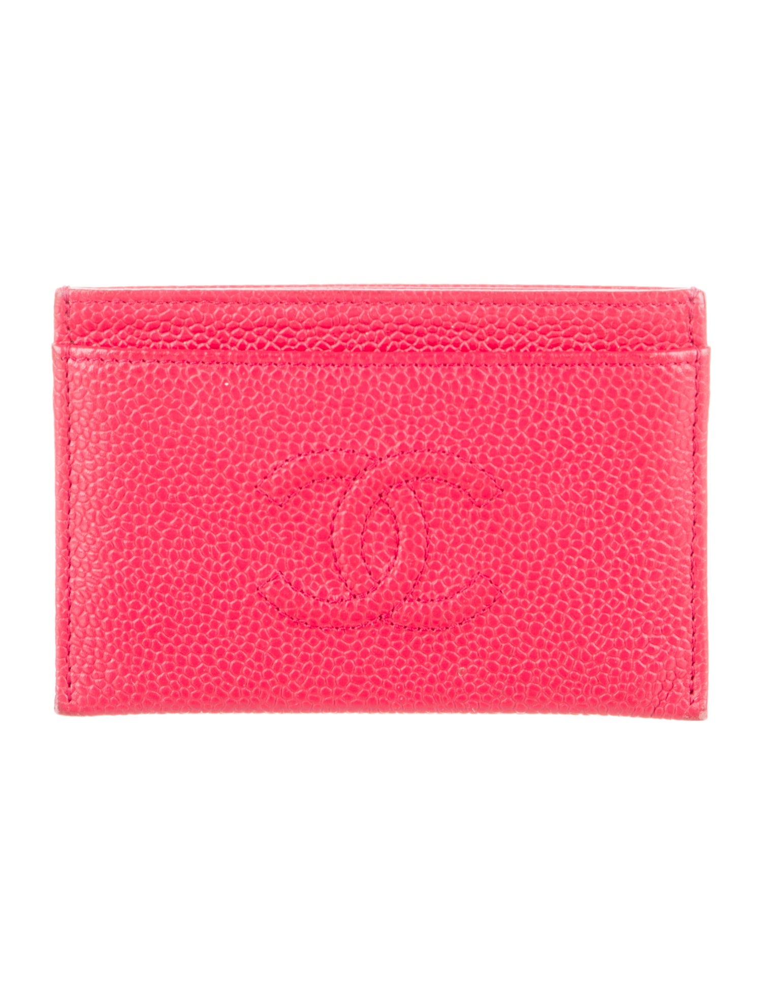 Chanel 2014 Interlocking CC Logo Card Holder