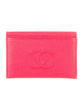 Chanel 2014 Interlocking CC Logo Card Holder